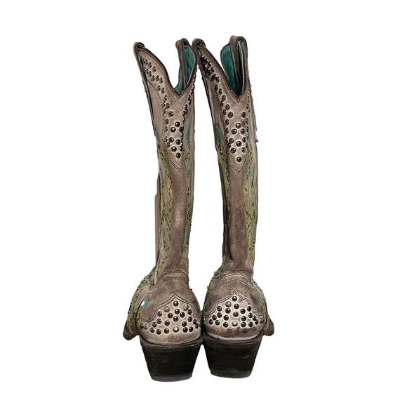 Corral Women’s Boots, Embroidered Cactus, 9 - Picture 5 of 10